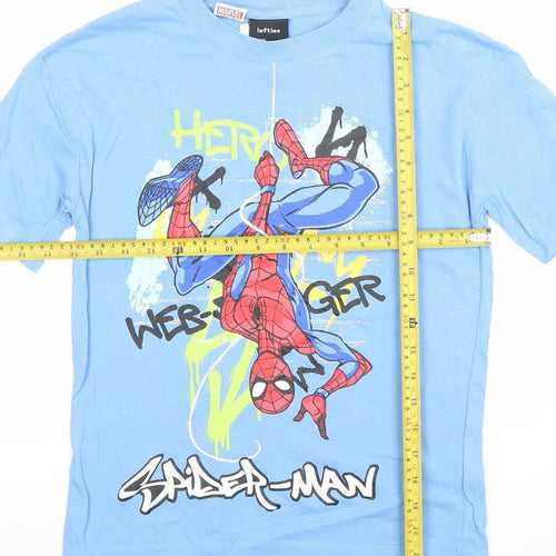Marvel Lefties Boys Blue Spider-Man Graphic Short Sleeve T-Shirt 9-10 Years