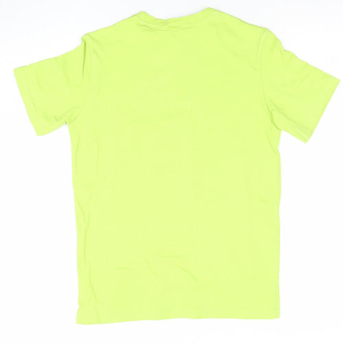 Decathlon Boys Green Adventure Graphic Cotton T-Shirt 14 Years