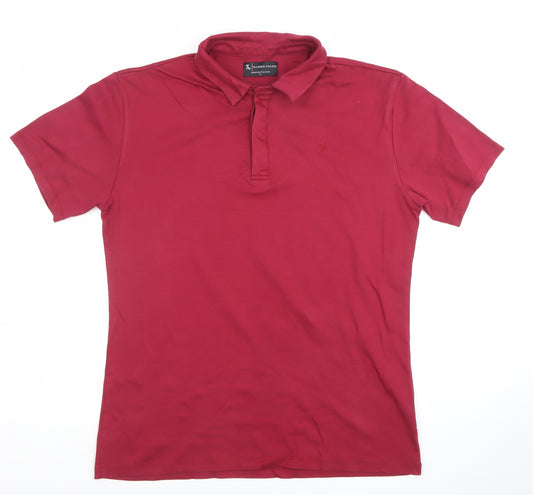 Tailored Athlete Men's Red XL Cotton Mercersied Polo Shirt