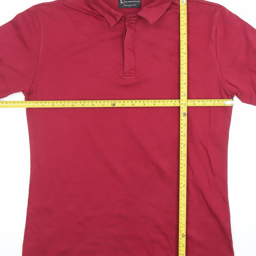 Tailored Athlete Men's Red XL Cotton Mercersied Polo Shirt