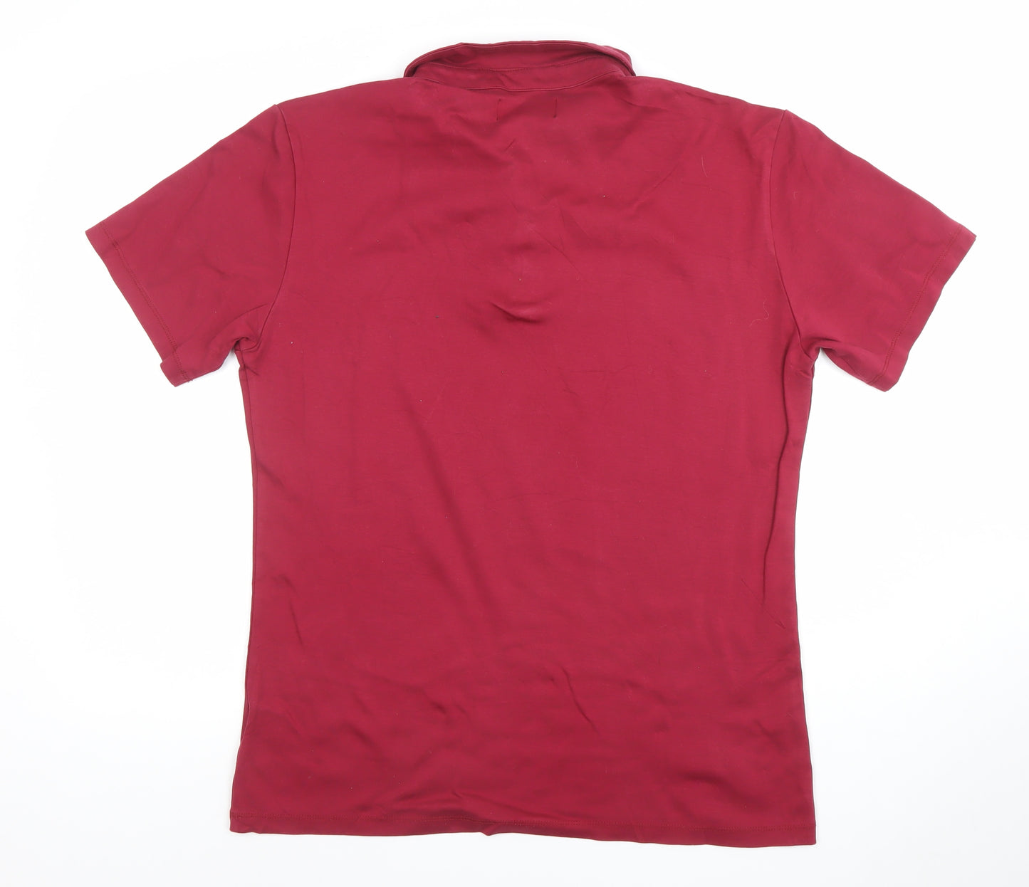Tailored Athlete Men's Red XL Cotton Mercersied Polo Shirt