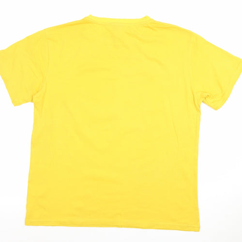 Academy Museum Men's Yellow Wizard of Oz Graphic Cotton T-Shirt M