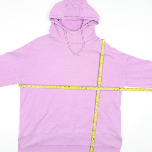 Dunnes Women’s Pink Pullover Hoodie Size L Cotton Blend