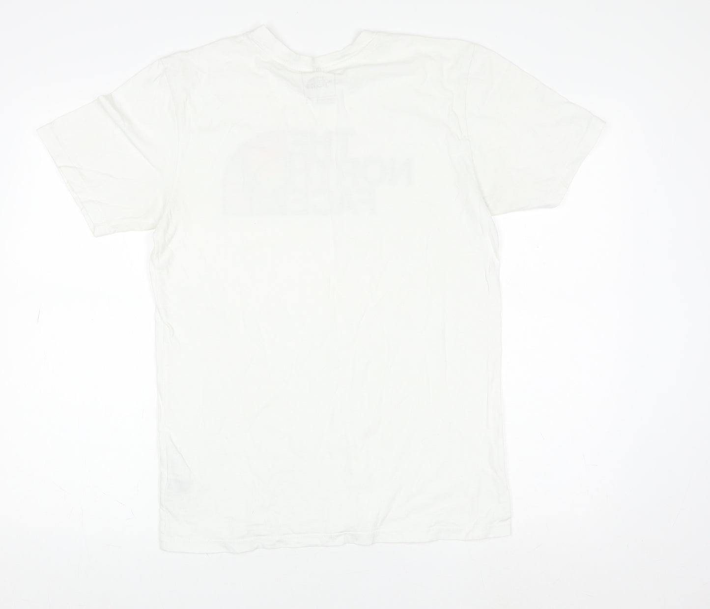 The North Face Men's White Small Logo Graphic T-Shirt