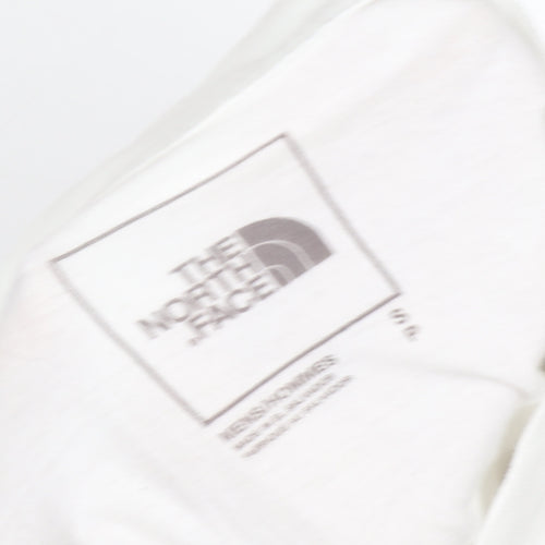 The North Face Men's White Small Logo Graphic T-Shirt