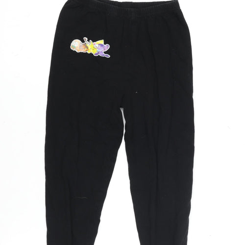 Character.com Boys Black Looney Tunes Jogger Trousers 7-8 Years 100% Cotton