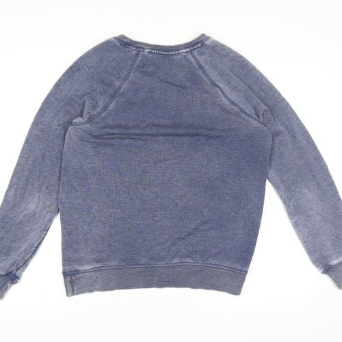 Next Women Blue Chicago Illinois Graphic Pullover Sweatshirt Size S