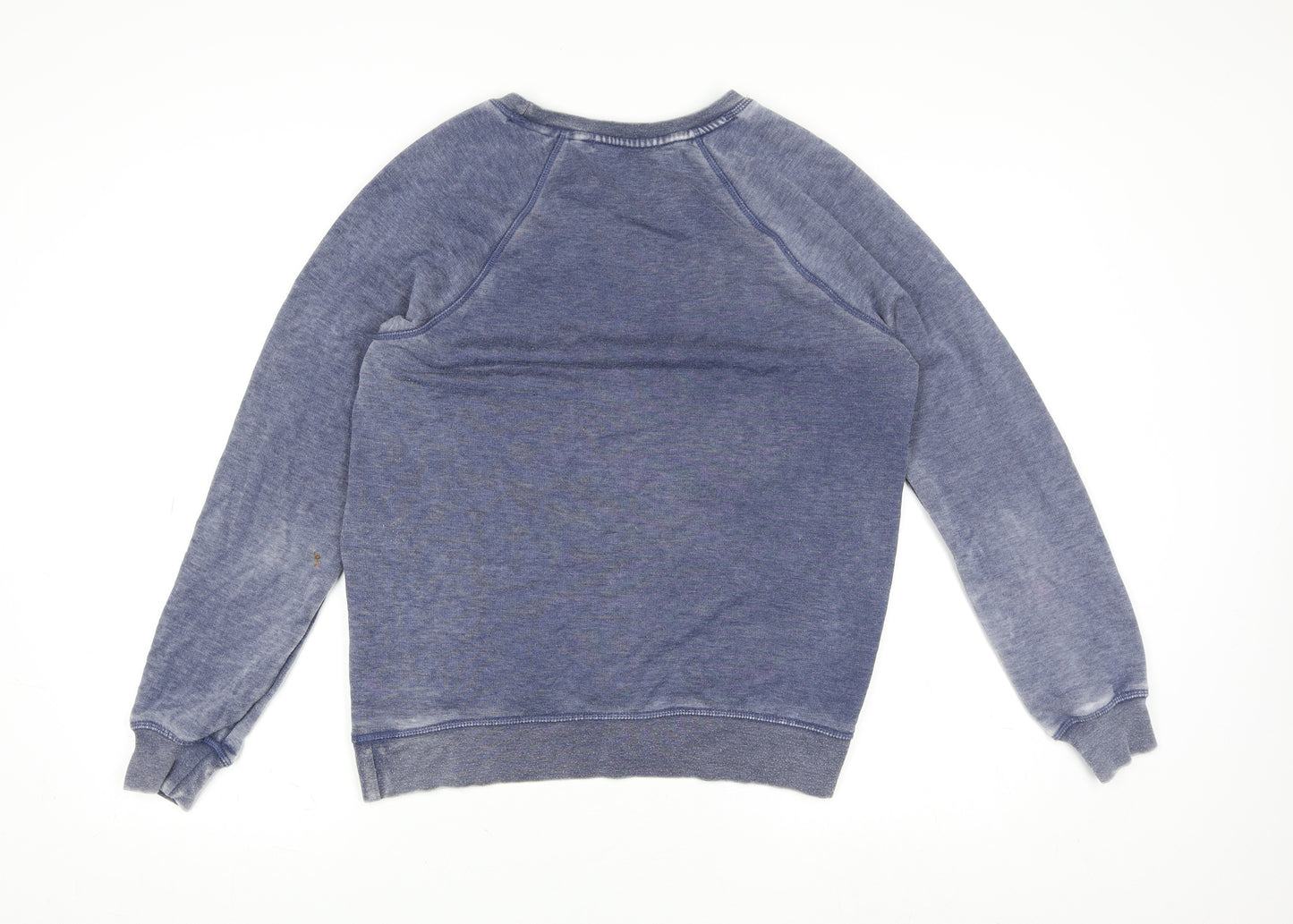 Next Women Blue Chicago Illinois Graphic Pullover Sweatshirt Size S