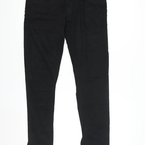 ZARA Men Black Slim Skinny Jeans Size 30 Dark Wash Denim