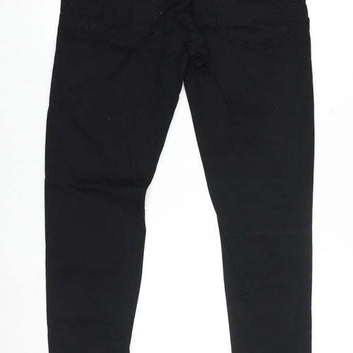ZARA Men Black Slim Skinny Jeans Size 30 Dark Wash Denim