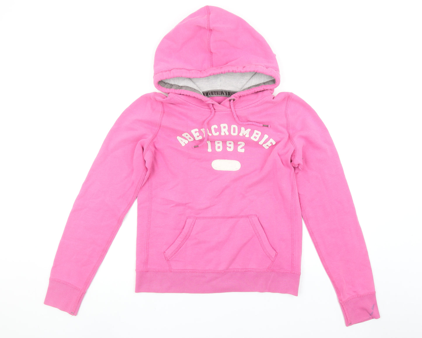 Abercrombie & Fitch Womens Pink Pullover Hoodie Size M