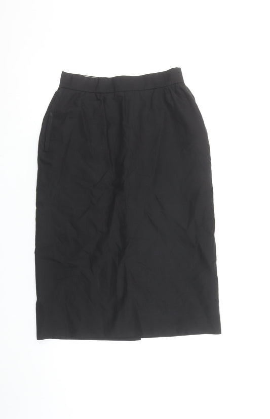 Vivienne Westwood Women’s Black Wool Pencil Skirt Size 10