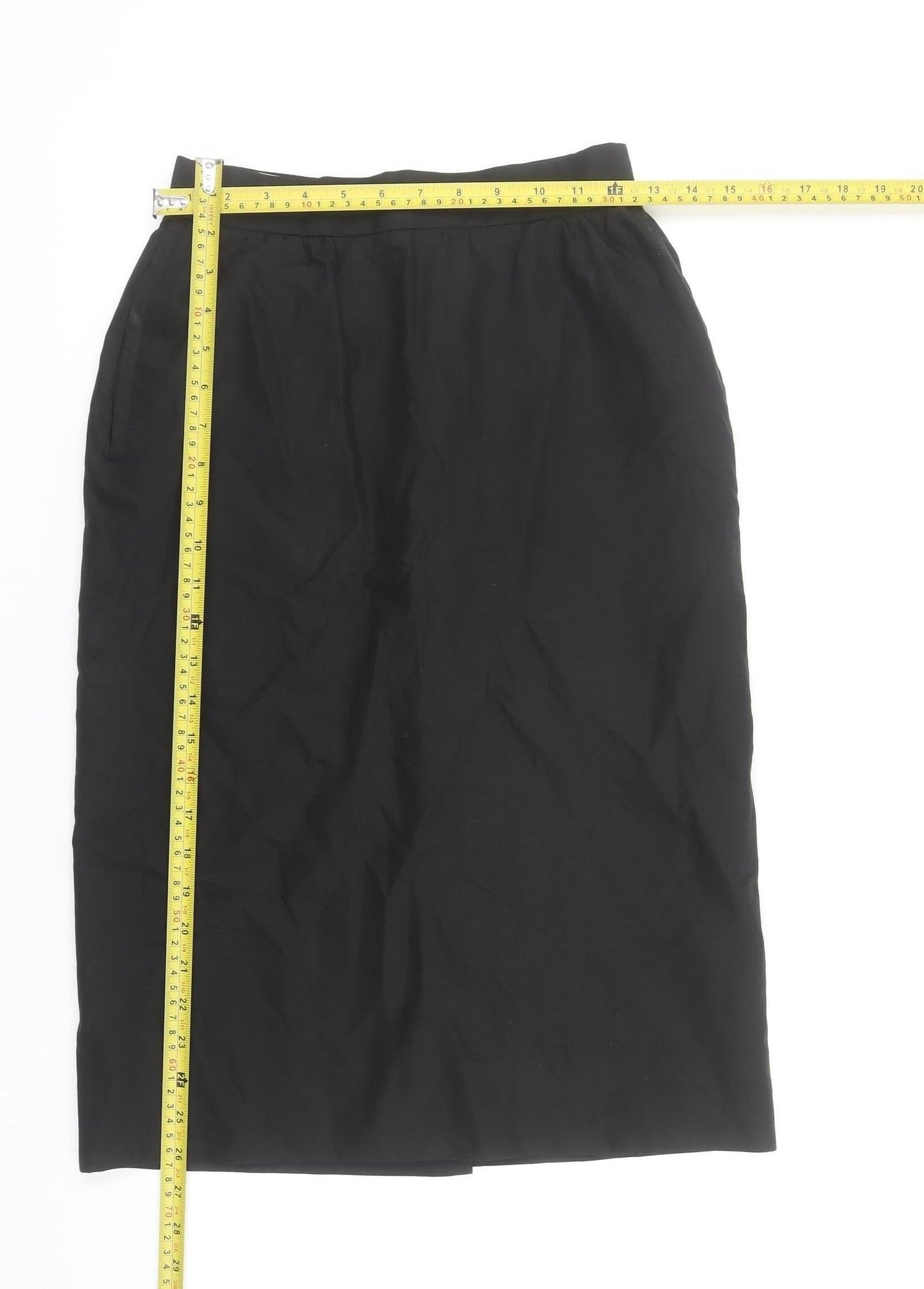 Vivienne Westwood Women’s Black Wool Pencil Skirt Size 10