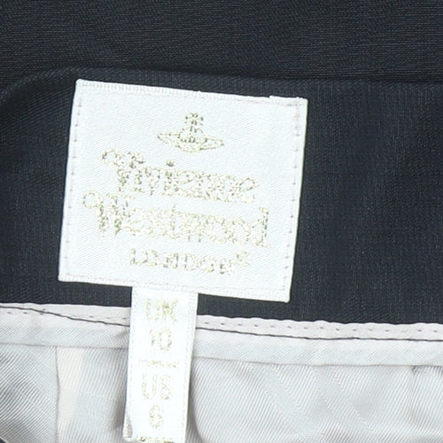 Vivienne Westwood Women’s Black Wool Pencil Skirt Size 10
