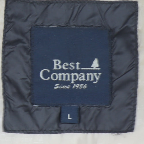 Best Company Womens Black L Hooded Puffer Jacket
