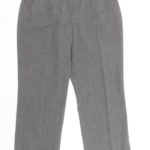 Gardeur Women's Grey Size 16 Straight Leg Dress Pants