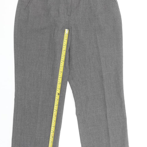 Gardeur Women's Grey Size 16 Straight Leg Dress Pants