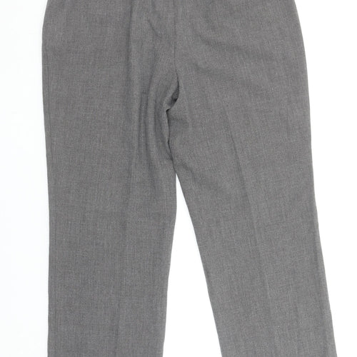Gardeur Women's Grey Size 16 Straight Leg Dress Pants