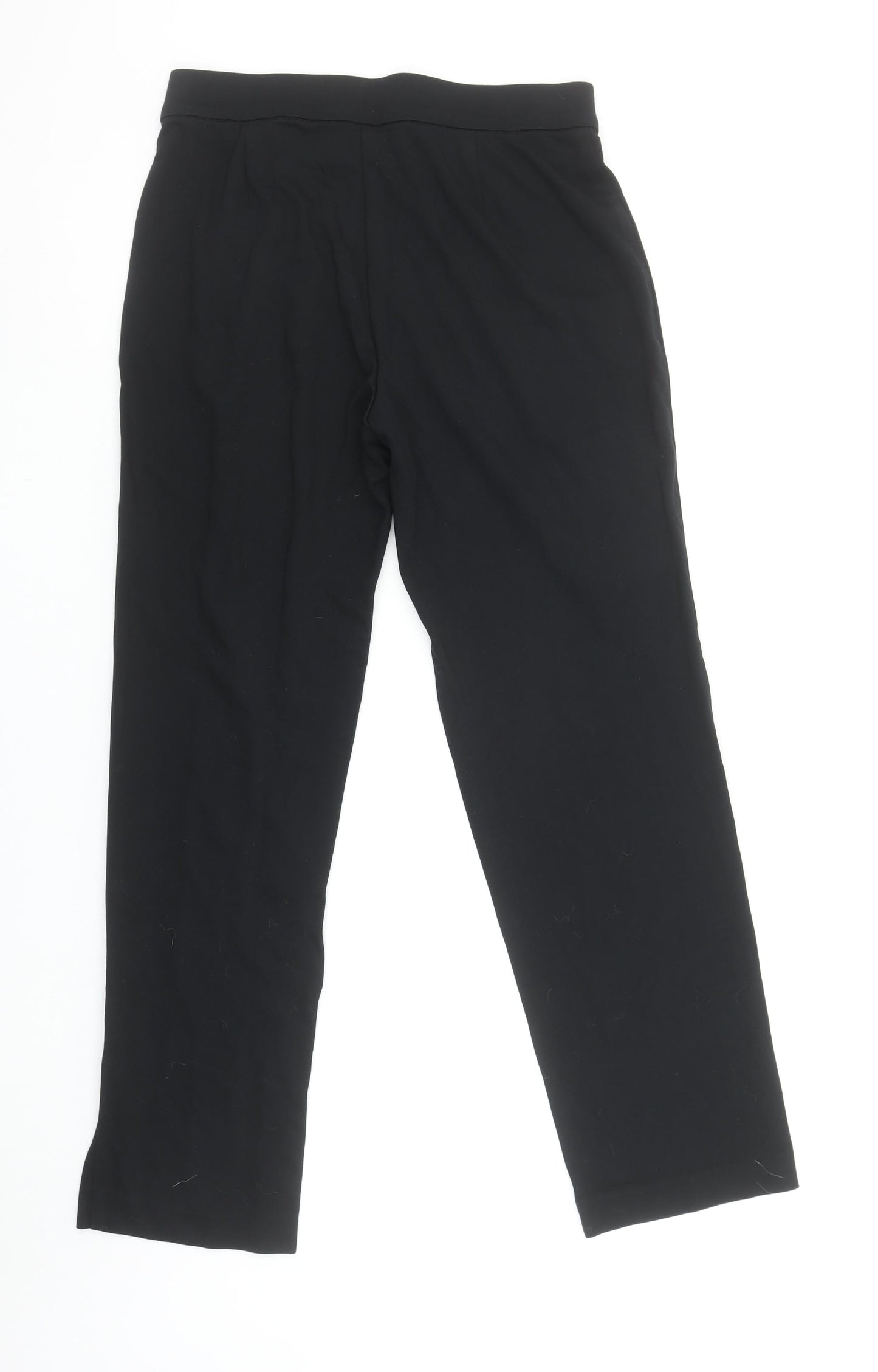 Marks and Spencer Women Black Size 12 Regular Stretch Leggings