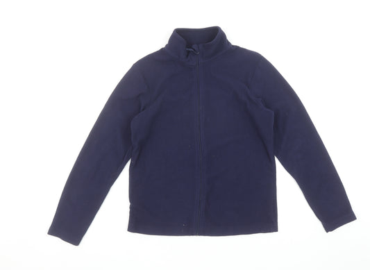 Mountain Warehouse Boys Blue Fleece Full Zip Jacket 11-12 Years
