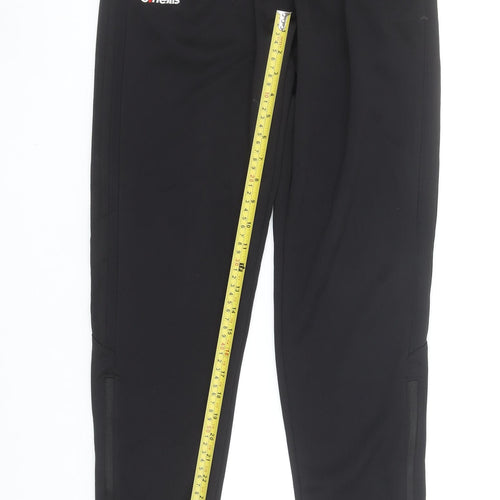 O'Neills Boys Black Age 13 Jogger Trousers Quick Dry Zip Pocket Activewear