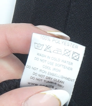 O'Neills Boys Black Age 13 Jogger Trousers Quick Dry Zip Pocket Activewear