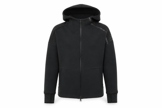 adidas Girls Black Full Zip Hoodie Size 12-13 Years Hooded Sportswear