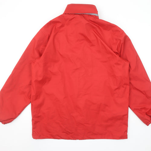 R206X Men’s Red Full Zip Lined Lightweight Jacket XL
