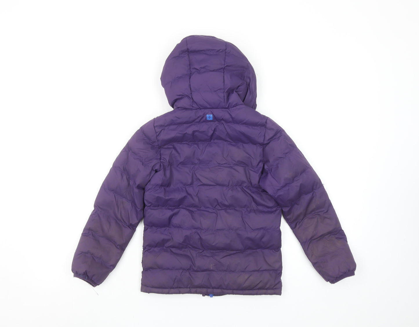 Mountain Warehouse Boys Purple Hooded Puffer Jacket 5-6 Years