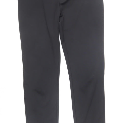 Lefties Women's Black Sportswear Leggings M Slim Fit Stretch Activewear