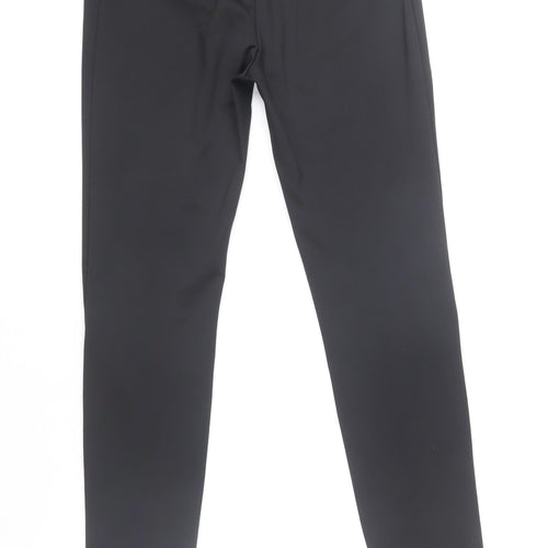 Lefties Women's Black Sportswear Leggings M Slim Fit Stretch Activewear