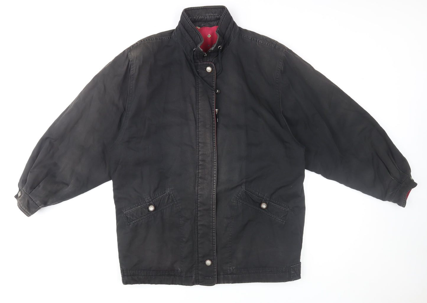 Marks and Spencer Women’s Black Cotton Lined Jacket Size 16