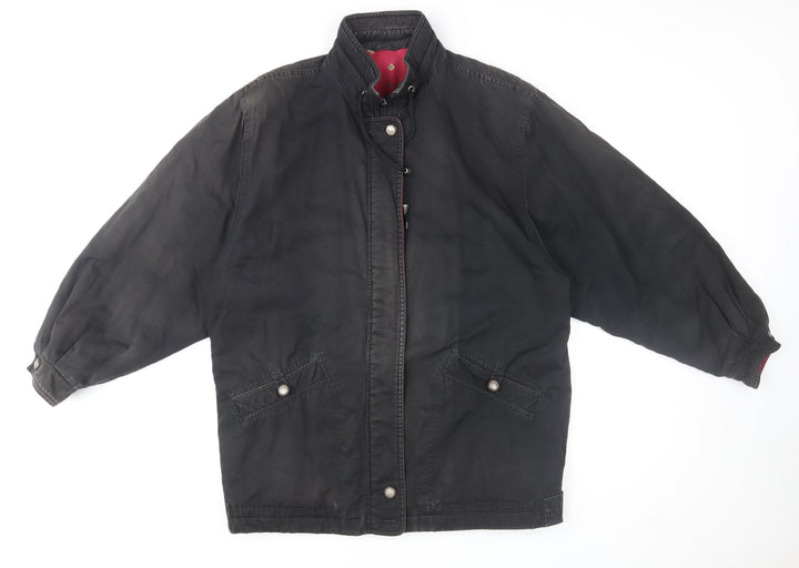 Marks and Spencer Women’s Black Cotton Lined Jacket Size 16