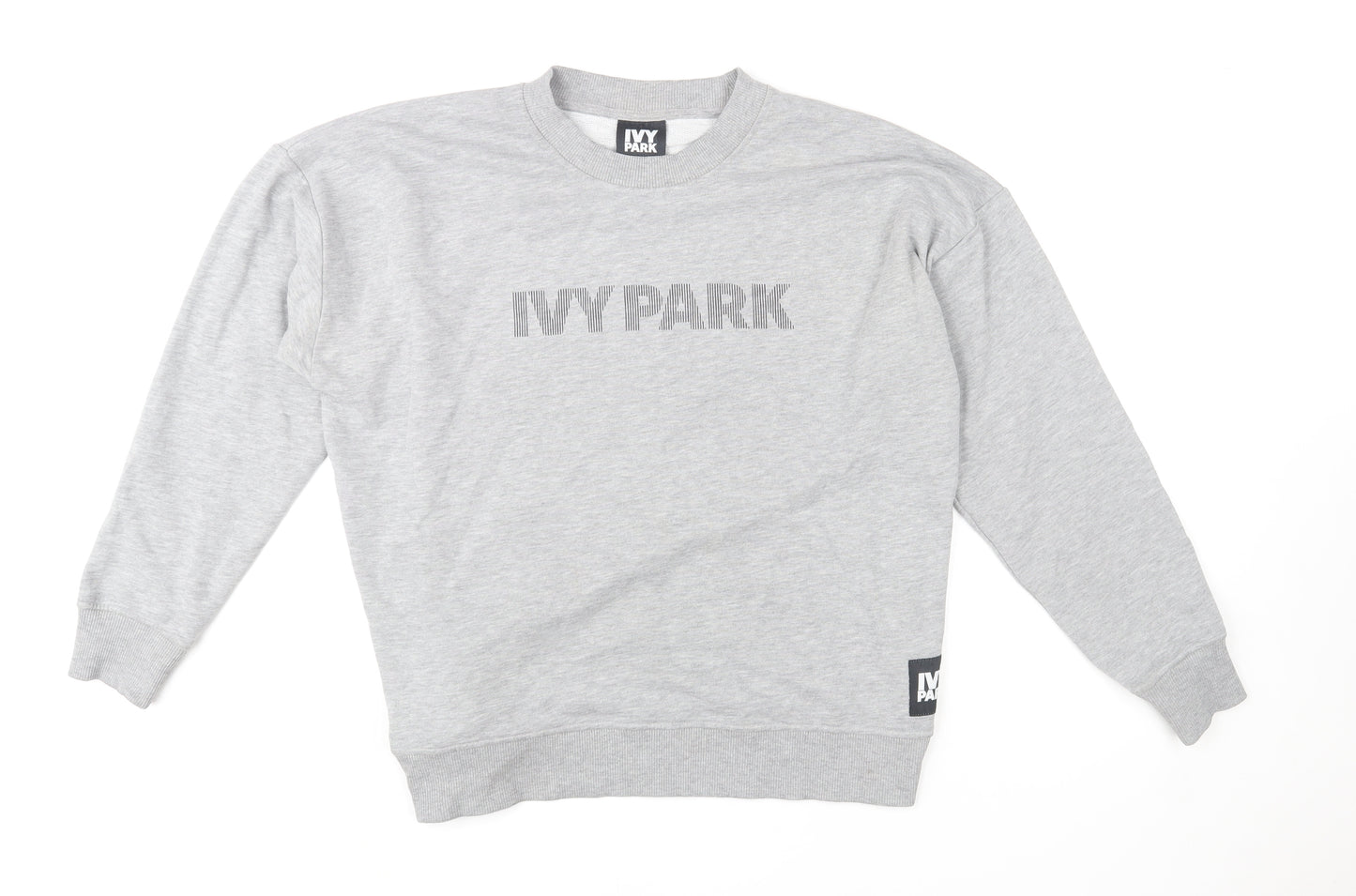 IVY PARK Men’s Grey Crew Neck Pullover Sweatshirt M