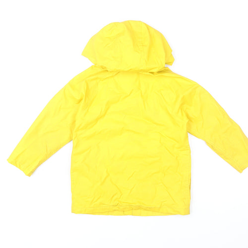 Baby GAP Boys Yellow Hooded Waterproof Rain Coat 4 Years