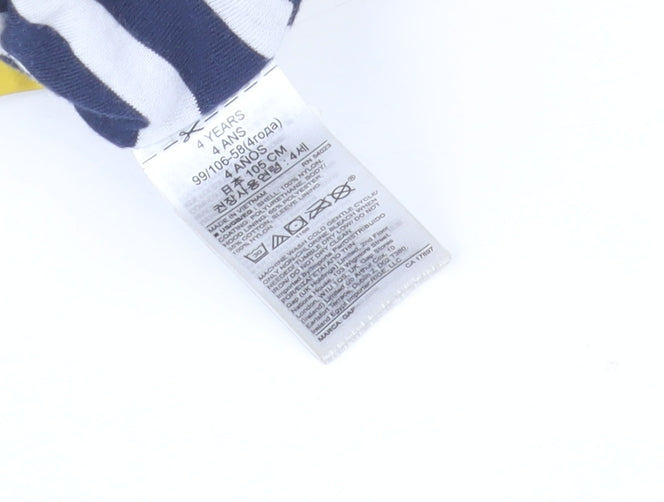 Baby GAP Boys Yellow Hooded Waterproof Rain Coat 4 Years