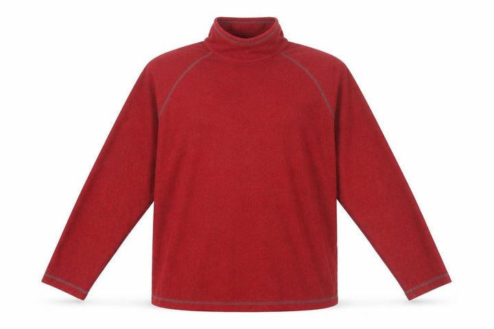 Regatta Mens Red Fleece 1/2 Zip Pullover Sweatshirt Size L