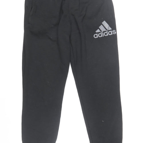 Adidas Men Black Climalite Jogger Sweatpants Size M