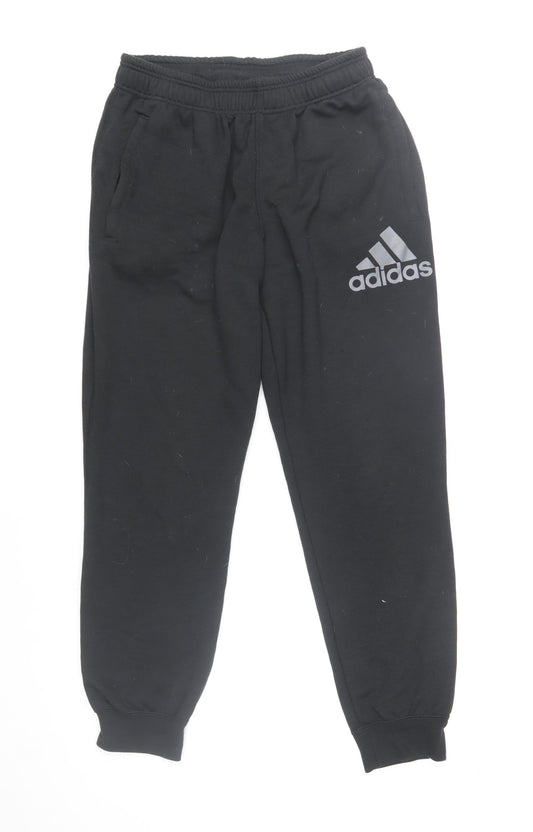 Adidas Men Black Climalite Jogger Sweatpants Size M