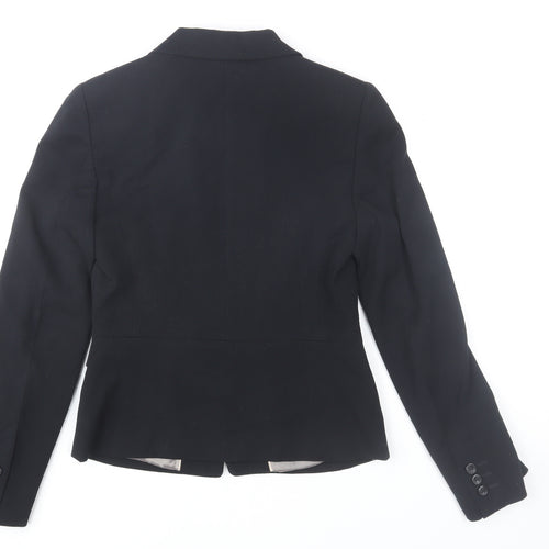 Marks and Spencer Women's Black Blazer Jacket Size 6 Slim Fit