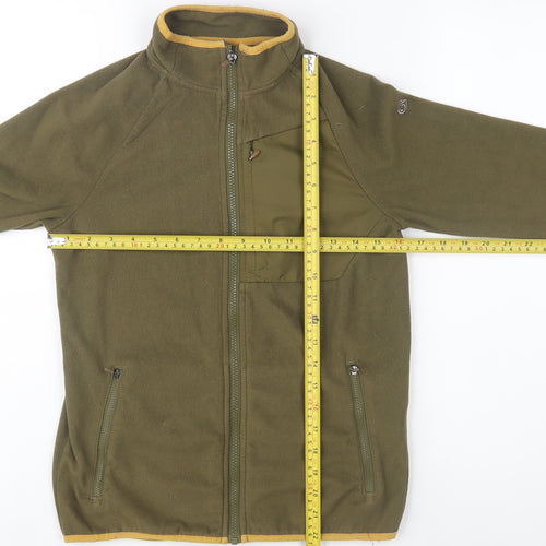 Craghoppers Boys Green Fleece Full Zip Outdoor Jacket 11-12 Years