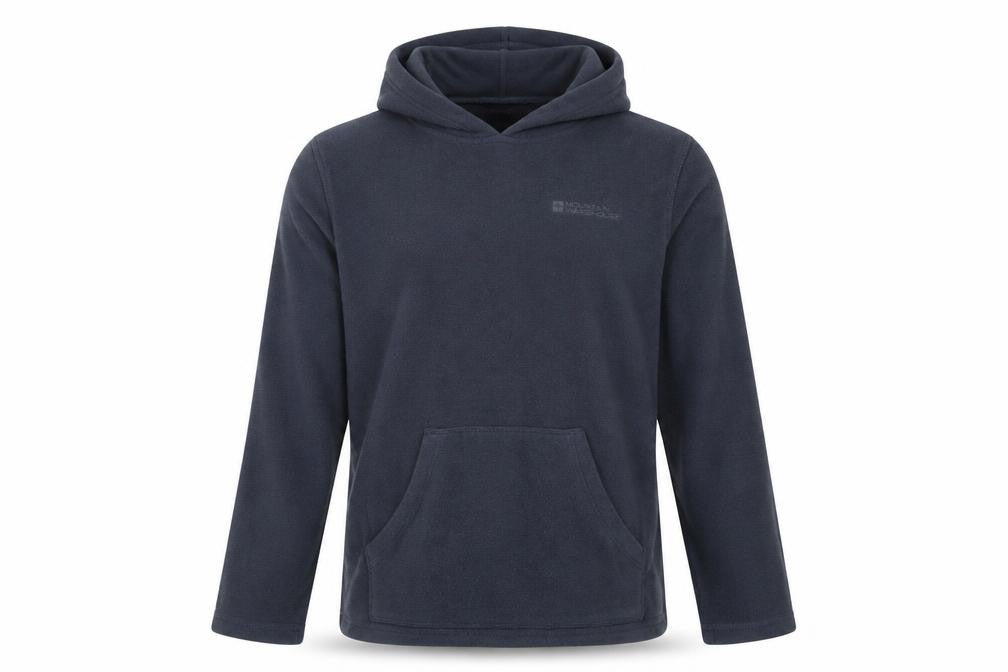 Mountain Warehouse Women's Navy Fleece Hoodie Size 12 Regular Fit