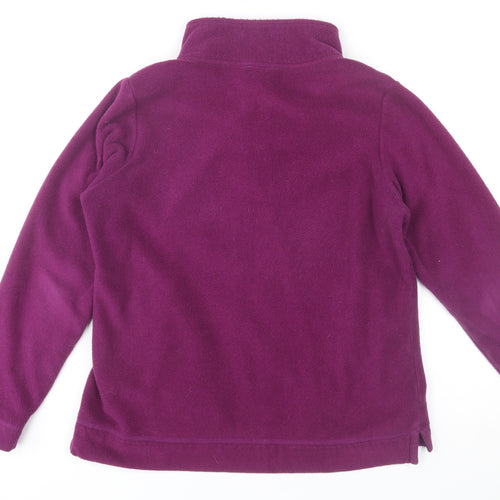 Rohan Women’s Purple Fleece Henley Pullover Sweatshirt M