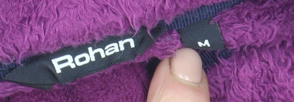 Rohan Women’s Purple Fleece Henley Pullover Sweatshirt M