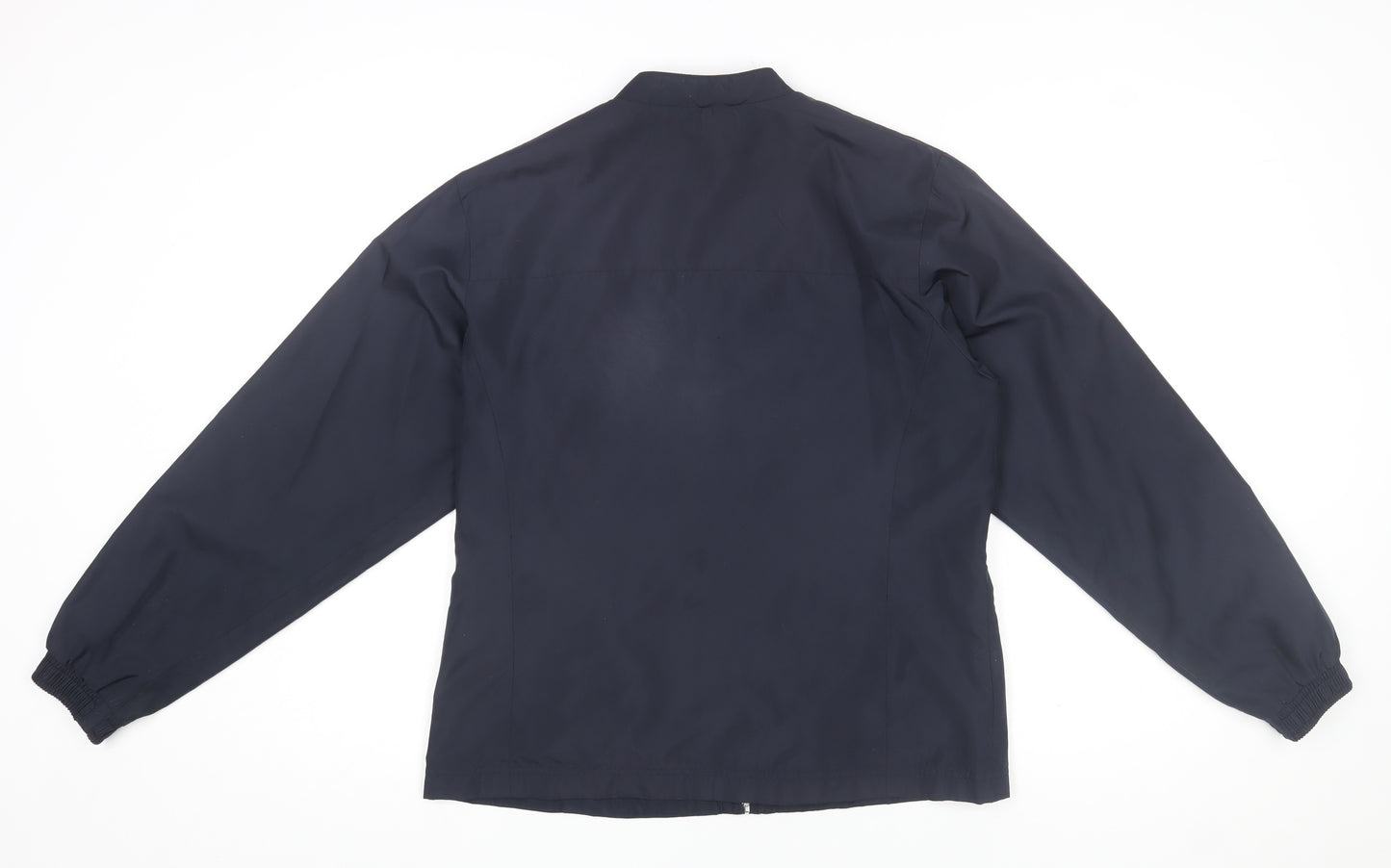 Reebok Womens Blue Size 12 Lightweight Full Zip Jacket