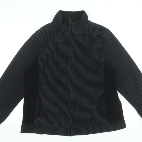 Old Navy Men’s Black XL Fleece Full Zip Jacket