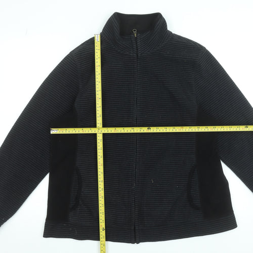 Old Navy Men’s Black XL Fleece Full Zip Jacket
