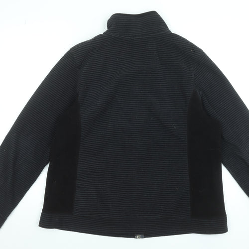 Old Navy Men’s Black XL Fleece Full Zip Jacket