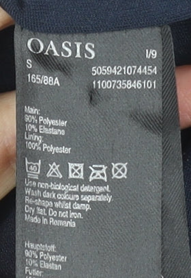 Oasis Womens Floral Midi Fit & Flare Dress Size 8 Multicoloured