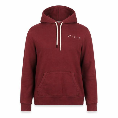 Jack Wills Womens Red Hoodie UK 12 Pullover Cotton Blend Casual